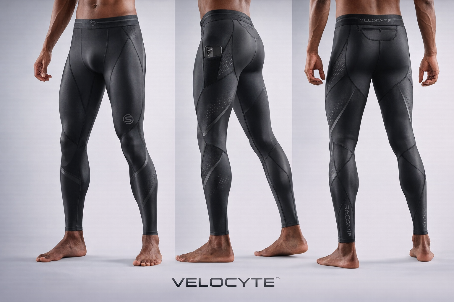 RECOUTURE – VELOCYTE™ MEN’S ULTRA COMPRESSION LEGGINGS