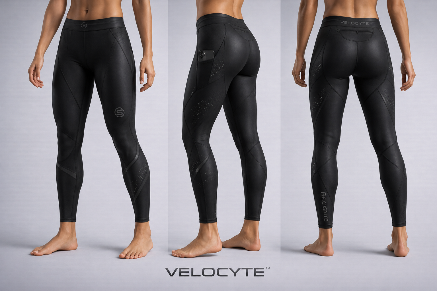 RECOUTURE  – VELOCYTE™ WOMEN’S ULTRA COMPRESSION LEGGINGS